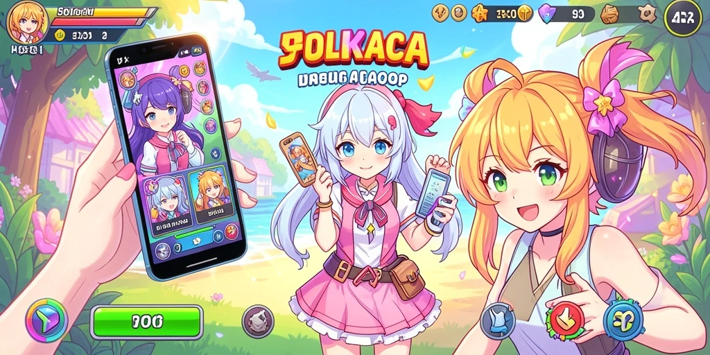 Screenshot menunjukkan grafis menarik dari game.