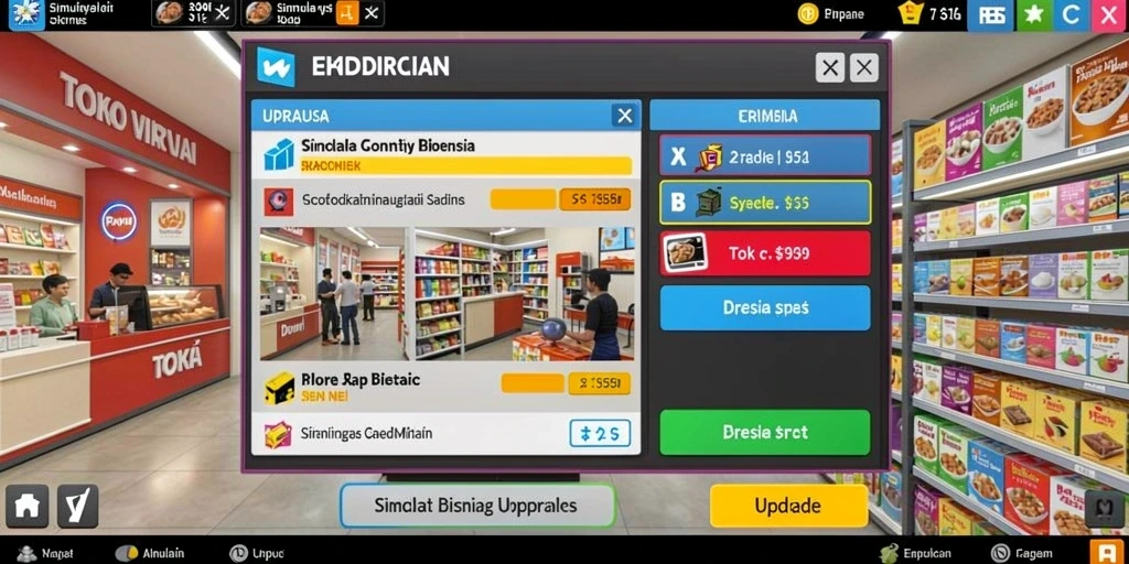 Screenshot memperlihatkan kompetisi antar pemain.