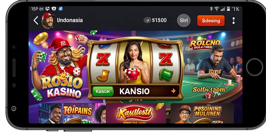 Fitur interaksi sosial dengan pemain lain.
